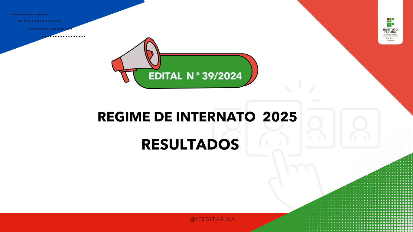 Resultado das vagas do regime de internato 2025