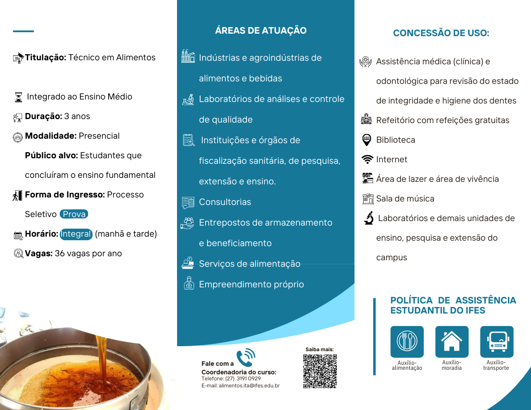 TÉCNICO EM ALIMENTOS INTEGRADO 2