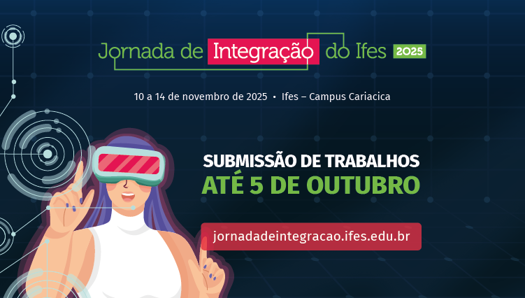 Jornada da Integração 2025: submissão de trabalhos começa nesta segunda (15)