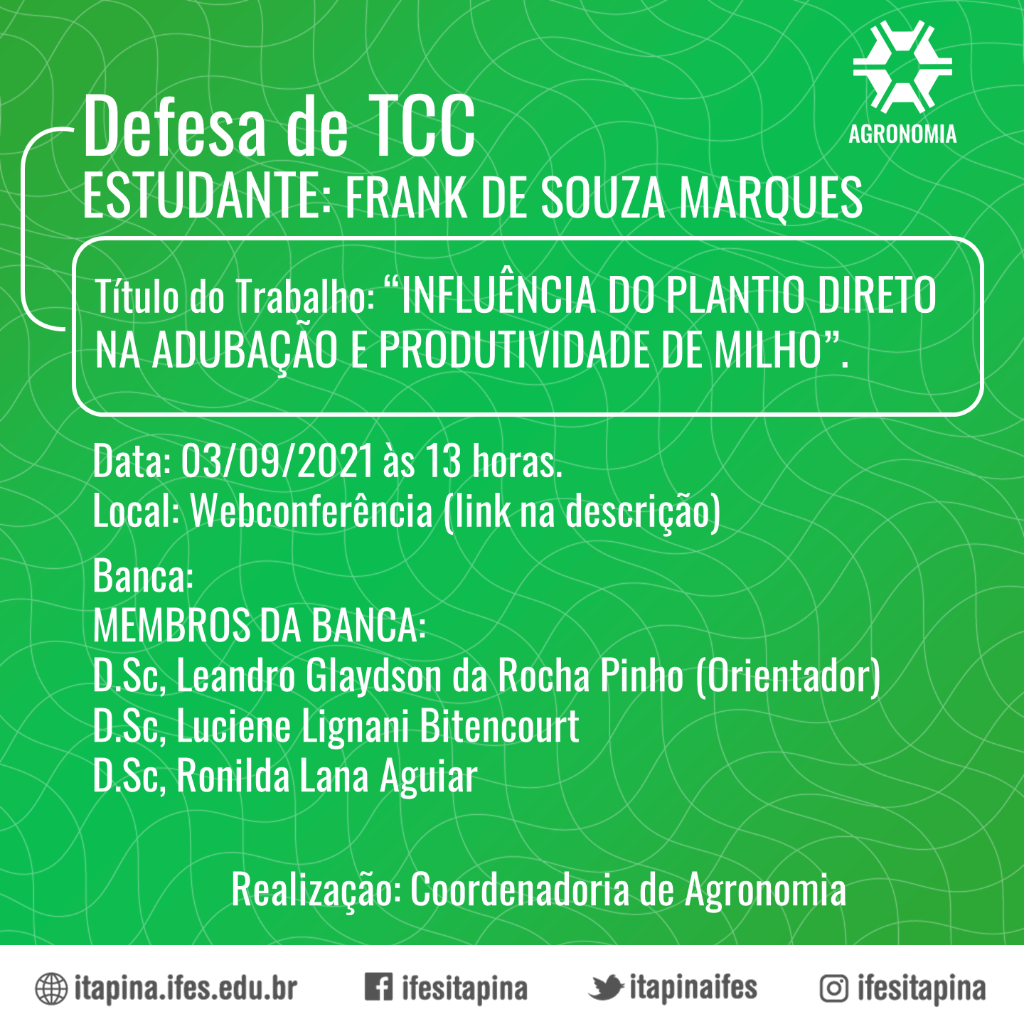 CCSE ITAPINA 107 2020 TCC AGRONOMIA FRANK DE SOUZA MARQUES