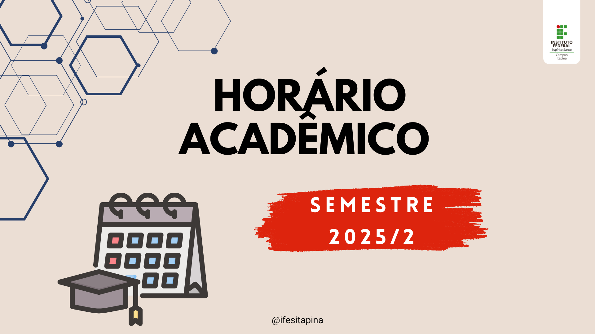 Horário Acadêmico 2025/2