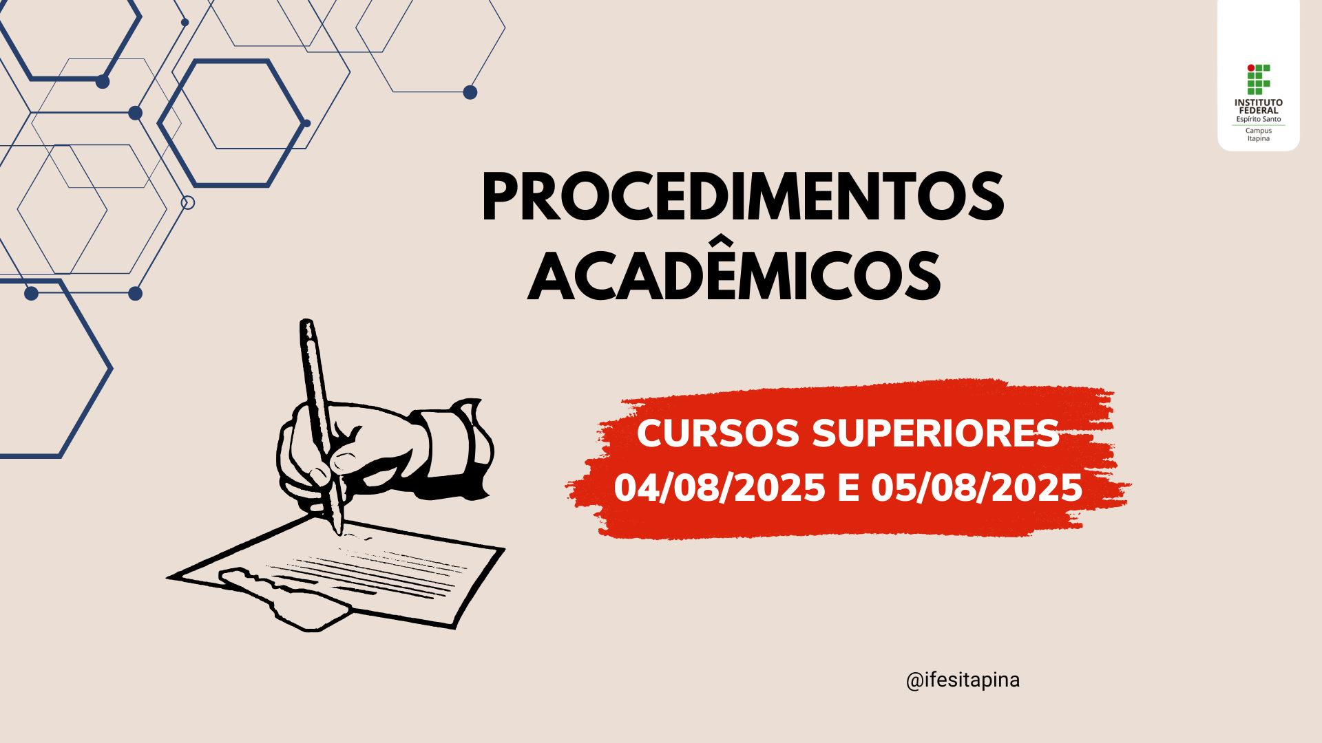 Procedimentos Acadêmicos 2025/2