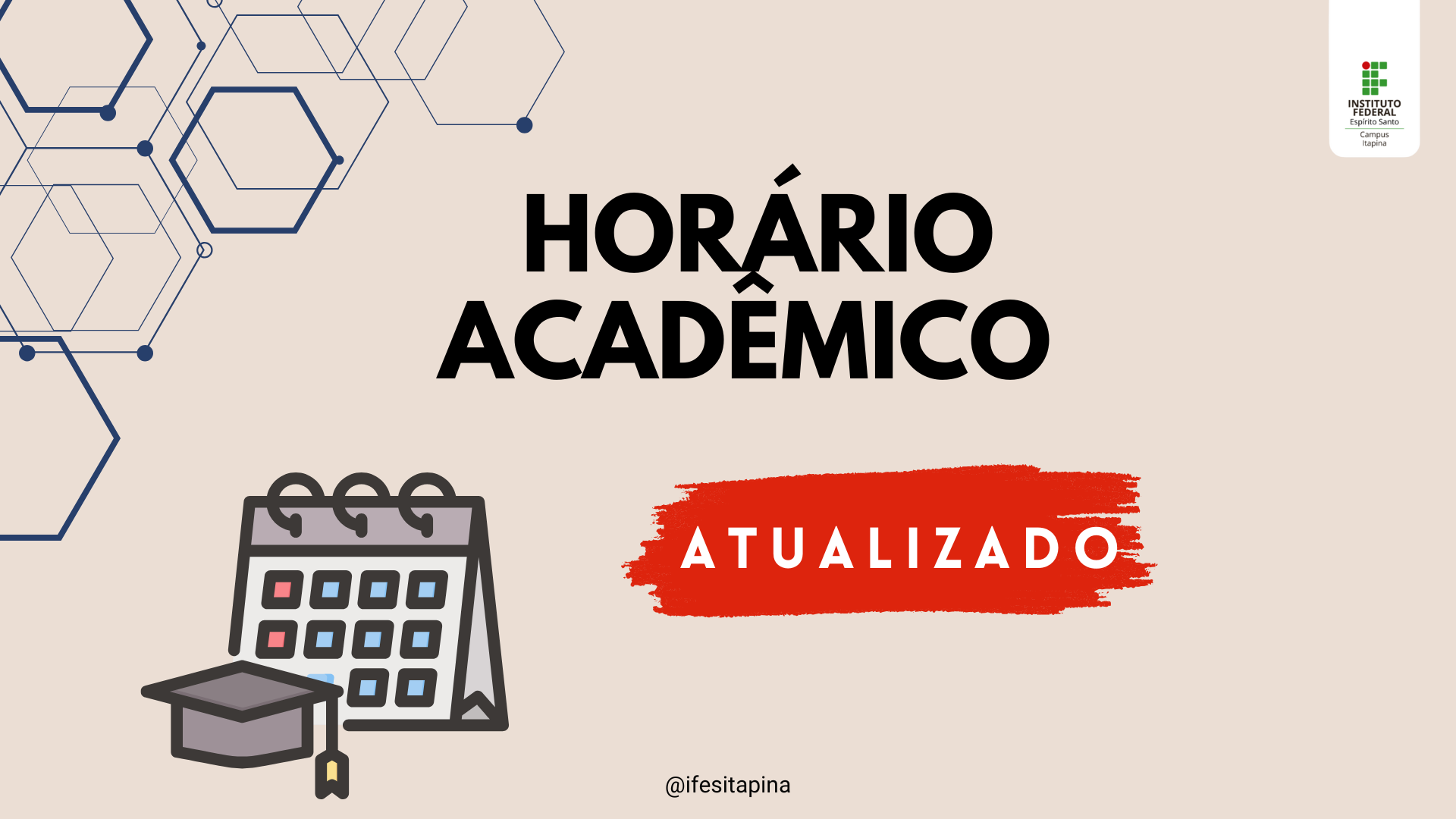 Horários acadêmicos de 2024/2 e 2025/1 estão publicados