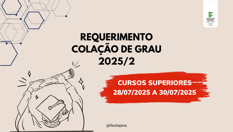 Requerimento de Colação de Grau 